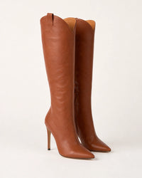 Marron effet cuir