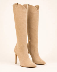 Beige effet daim