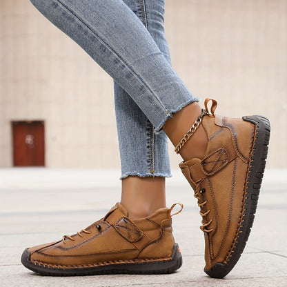 Cordelia | Zapatillas Deportivas de Lona y Ante con Cordones
