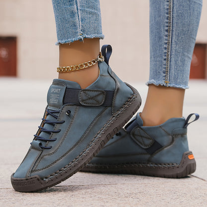 Cordelia | Zapatillas Deportivas de Lona y Ante con Cordones