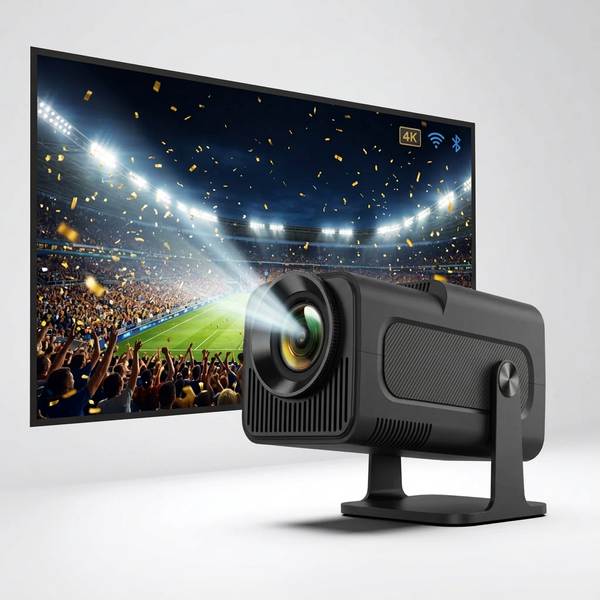 Vidéoprojecteur compatible 4K – Wi-Fi et Bluetooth