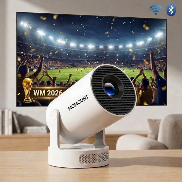 Vidéoprojecteur compatible 4K – Wi-Fi et Bluetooth