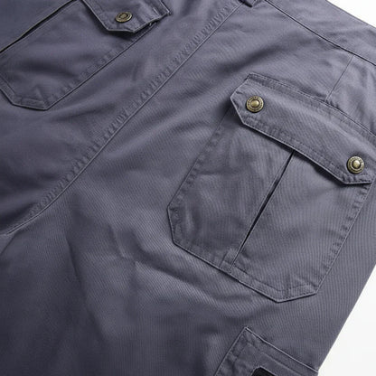 Taktiske herrecargoshorts – Multi-lommer, D-ring og knælængde