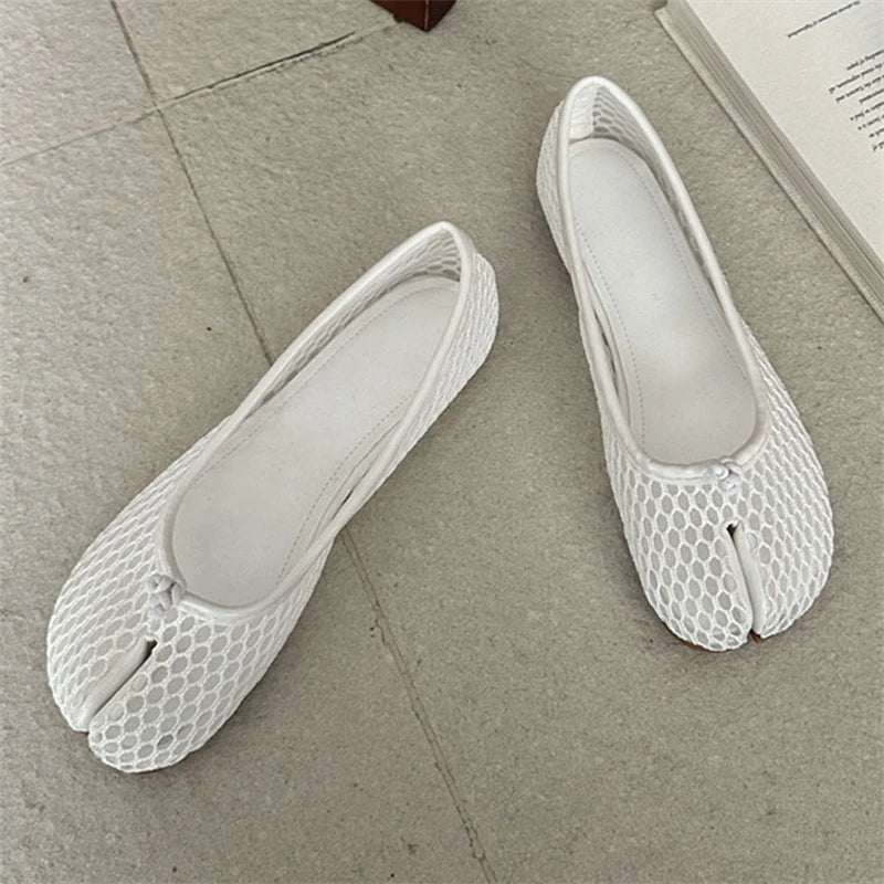 Momount Women Tabi Ballet Flats