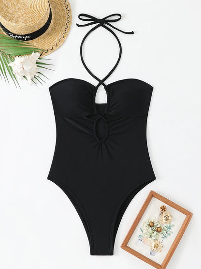 Momount Women One Piece Swimsuit