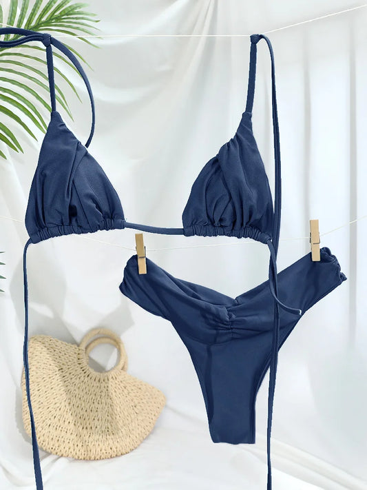 Momount Women Micro Bikini Set