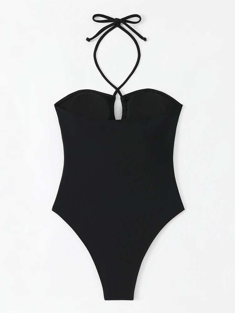 Momount Women One Piece Swimsuit