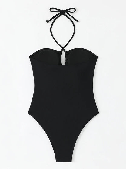 Momount Women One Piece Swimsuit