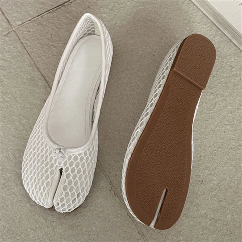 Momount Women Tabi Ballet Flats