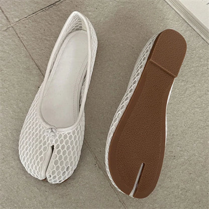 Momount Women Tabi Ballet Flats