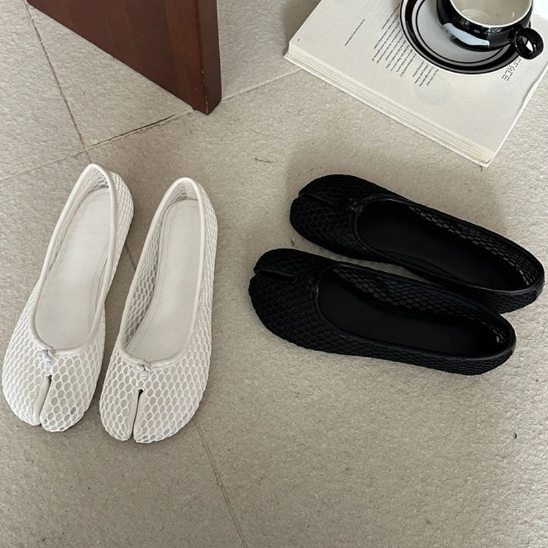 Momount Women Tabi Ballet Flats