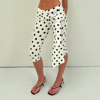 white polka dot