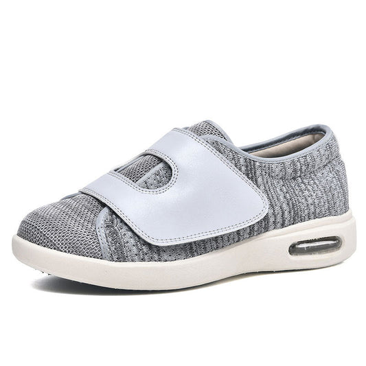 Momount Large Marche Chaussures – maille velcro air-cushion diabetic confort orthopedic