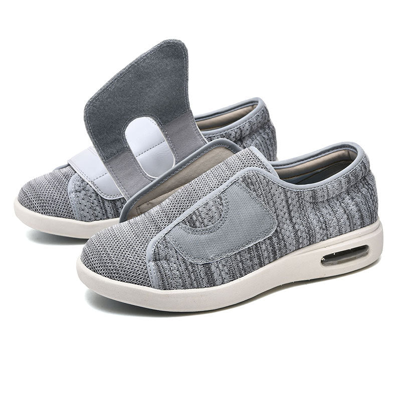 Momount Large Marche Chaussures – maille velcro air-cushion diabetic confort orthopedic