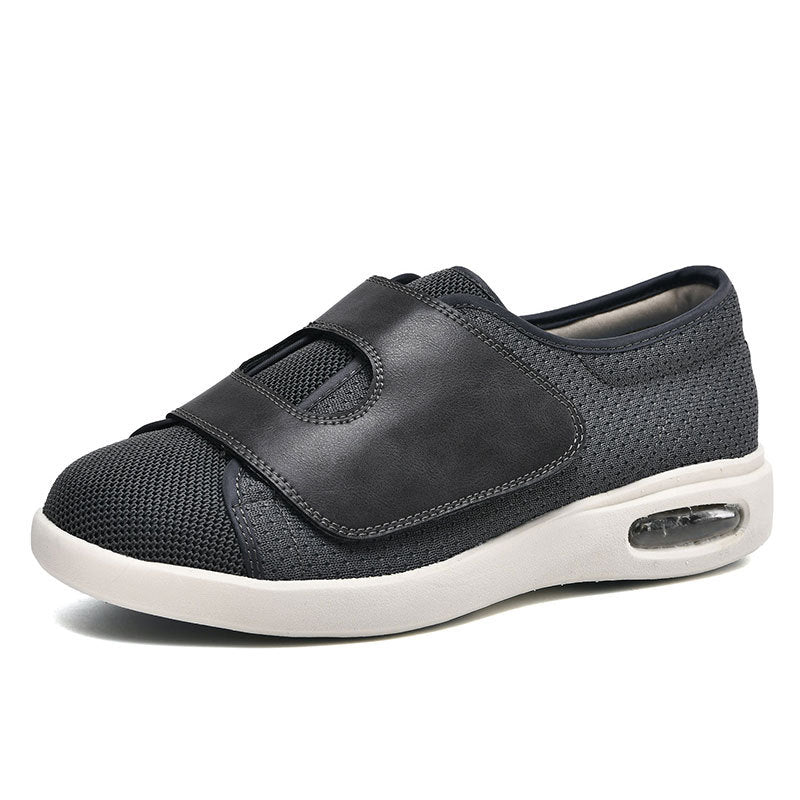 Momount Large Marche Chaussures – maille velcro air-cushion diabetic confort orthopedic