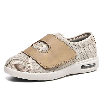 Momount Large Marche Chaussures – maille velcro air-cushion diabetic confort orthopedic