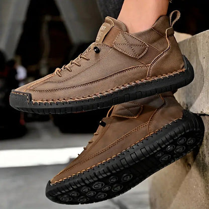 Cordelia | Zapatillas Deportivas de Lona y Ante con Cordones
