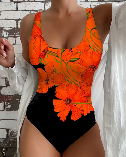 Momount Women One Piece Swimsuit