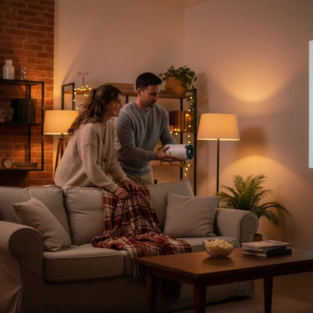 Vidéoprojecteur avec prise en charge 4K - Wi-Fi et Bluetooth