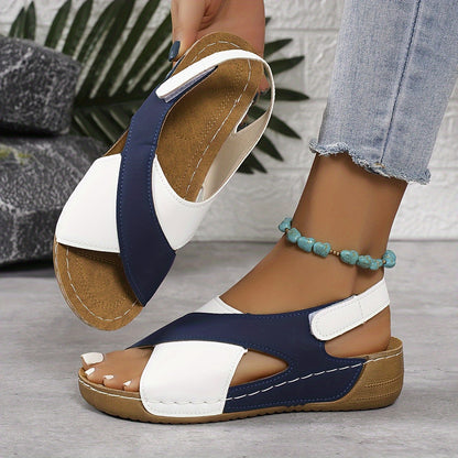 Belisario | Platform Wedge Ankle Strap Sandals
