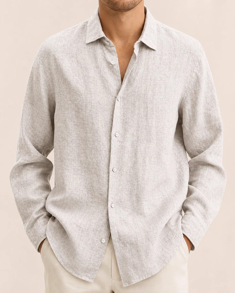 White linen shirt - product image