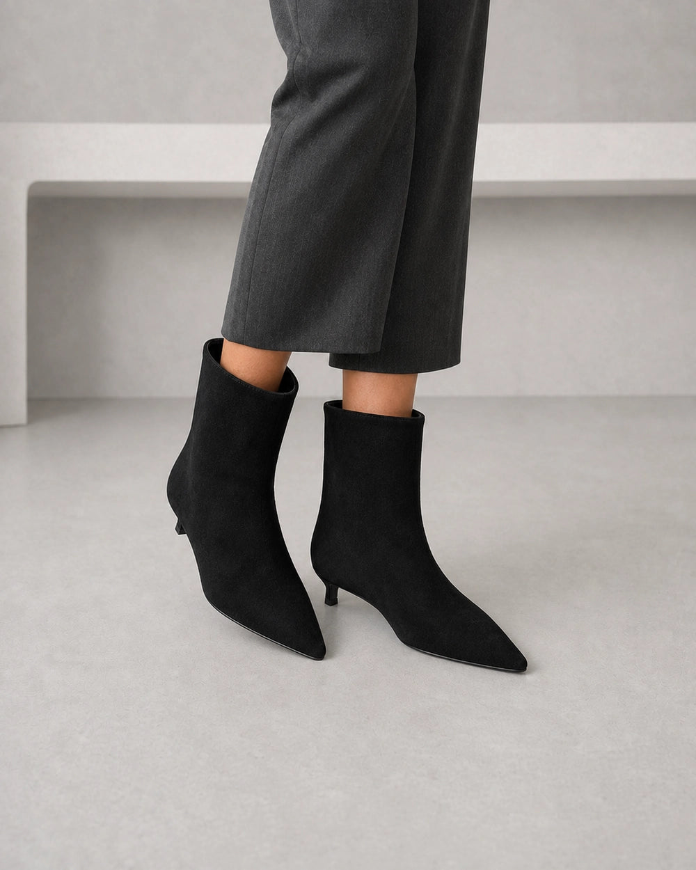 Elegant Pointed Toe Ankle Boots, black hero. — mila-black-07-variant-hero.webp