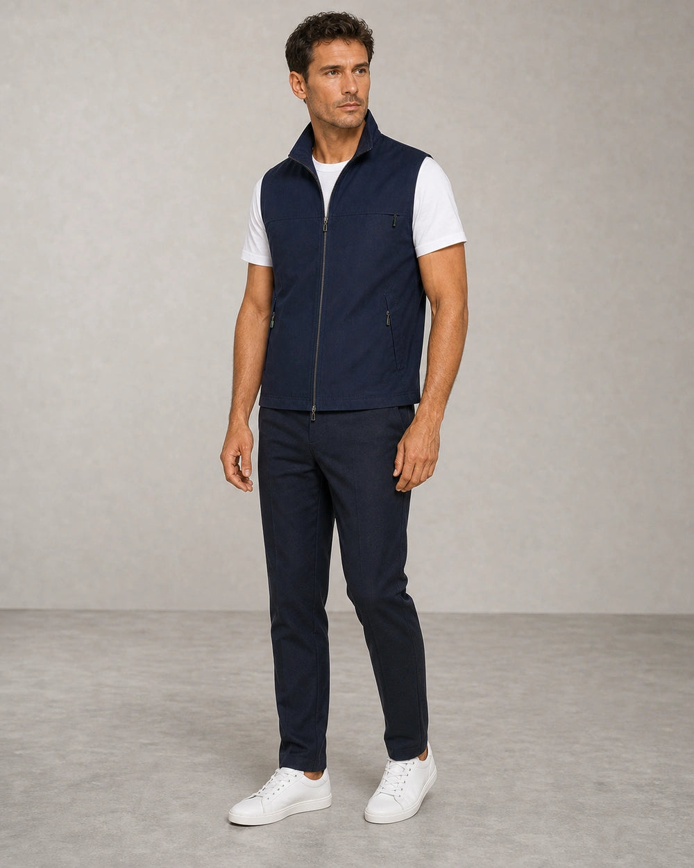 Men's Lightweight Utility Vest — full silhouette