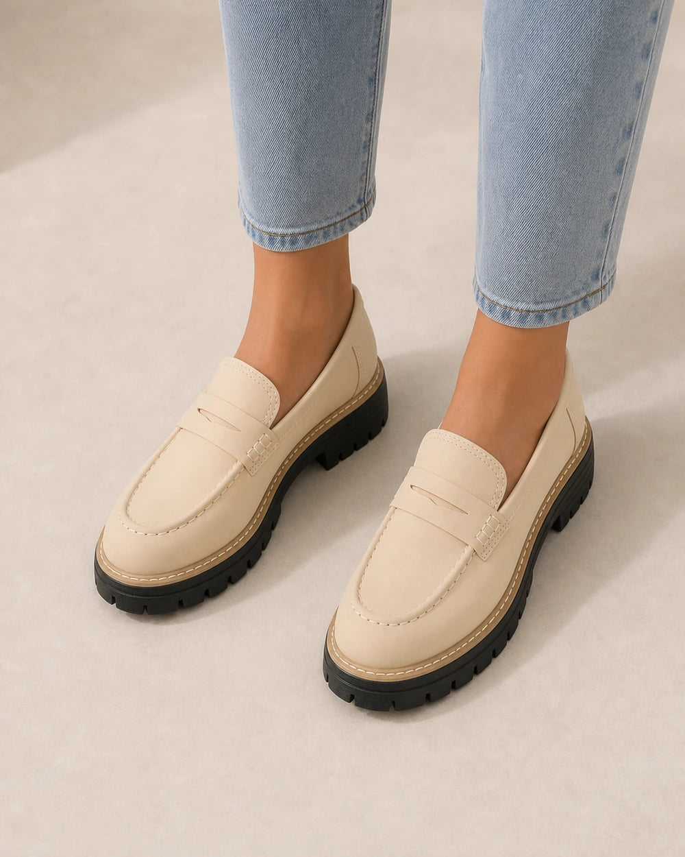 PLATFORM-LOAFERS-QUALITY-REMAKE-2026-07-22 — momount-women-platform-loafers-lug-sole-penny-strap-beige-04-top-proof.webp