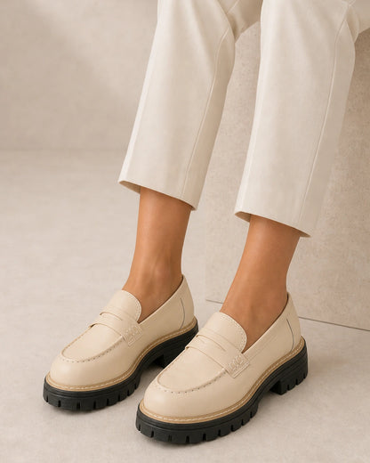PLATFORM-LOAFERS-QUALITY-REMAKE-2026-07-22 — momount-women-platform-loafers-lug-sole-penny-strap-beige-08-reassurance-view.webp