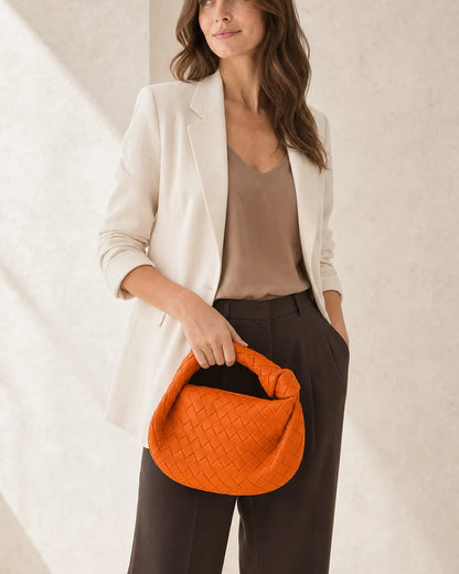 Woven sac hobo femme