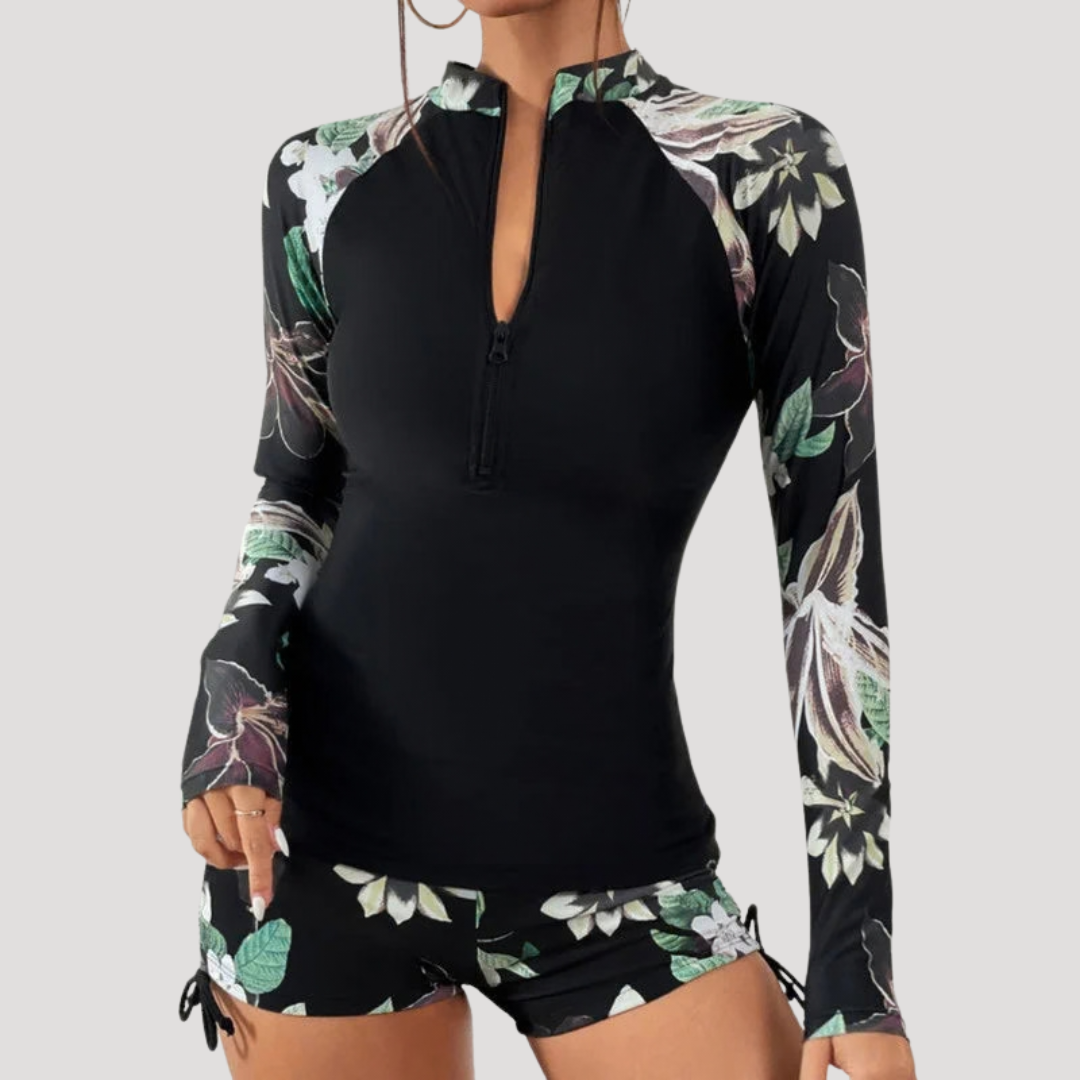 Momount Women One Piece Swimsuit
